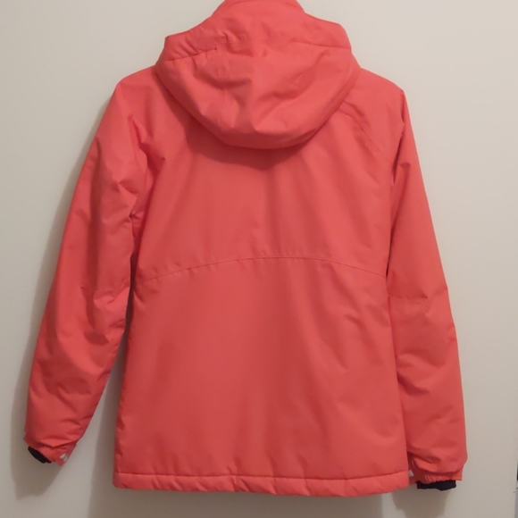 Girl's L (14/16) Columbia Hooded Jacket - Picture 2 of 7